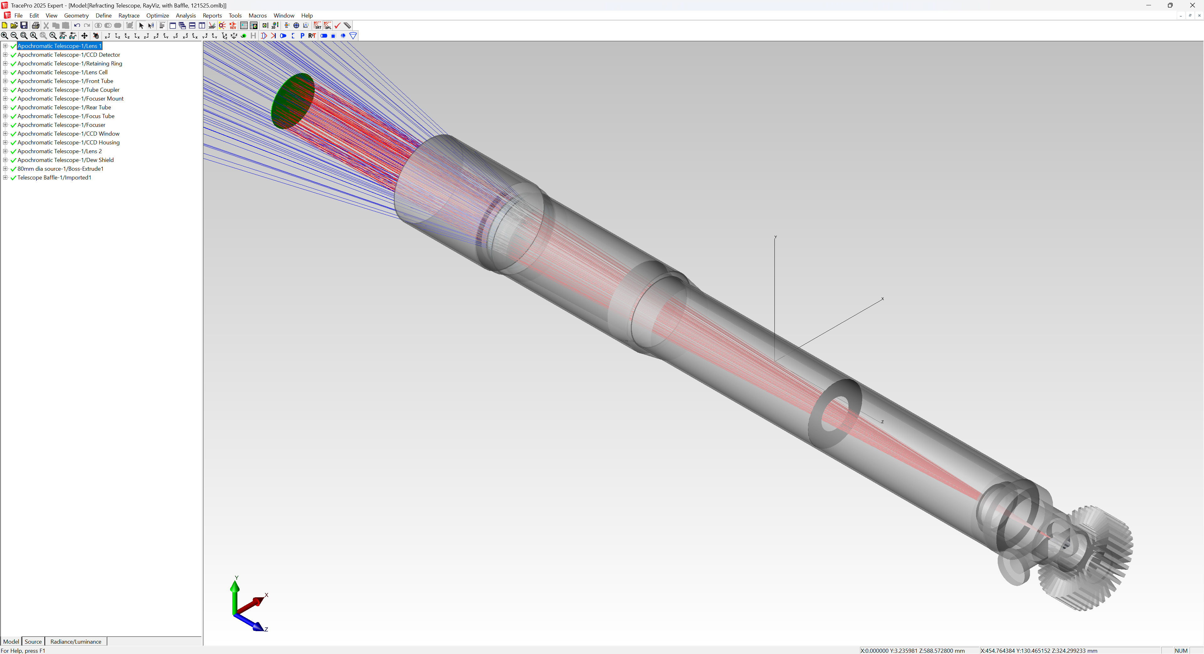 RayViz to TracePro, 4