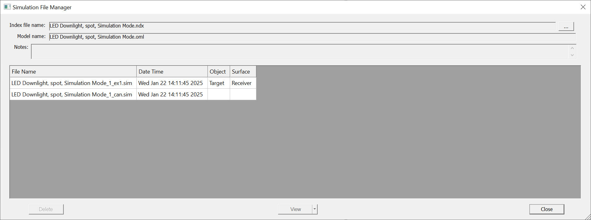 Sim File Did You Know? Simulation File Manager