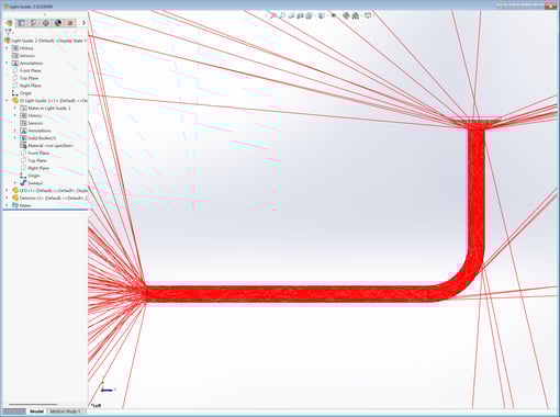 TracePro vs RayViz, 6