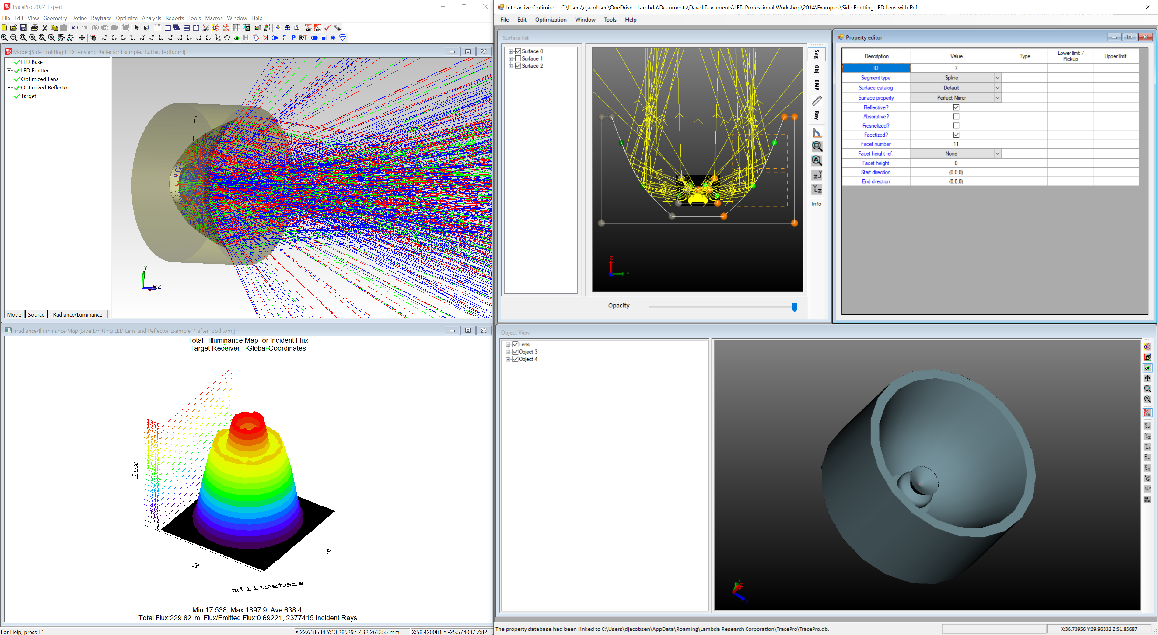 TracePro_and_3D_Optimizer