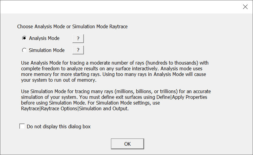 Did you know? TracePro features an Analysis Mode raytrace