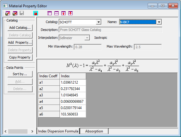 PredefinedOpticalProperties